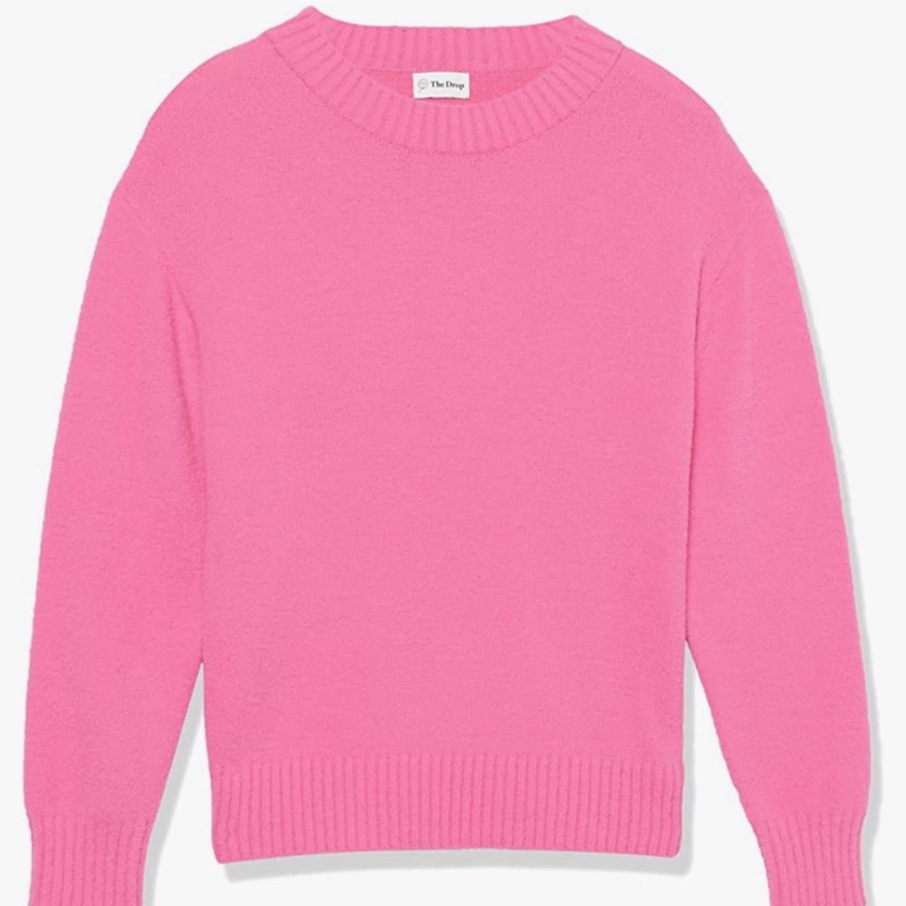 The Drop pink sweater, size L NWT
